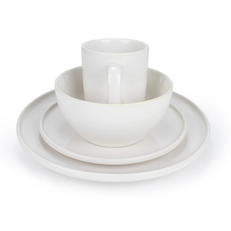 16PCS Dinnerware Dish Set(White
